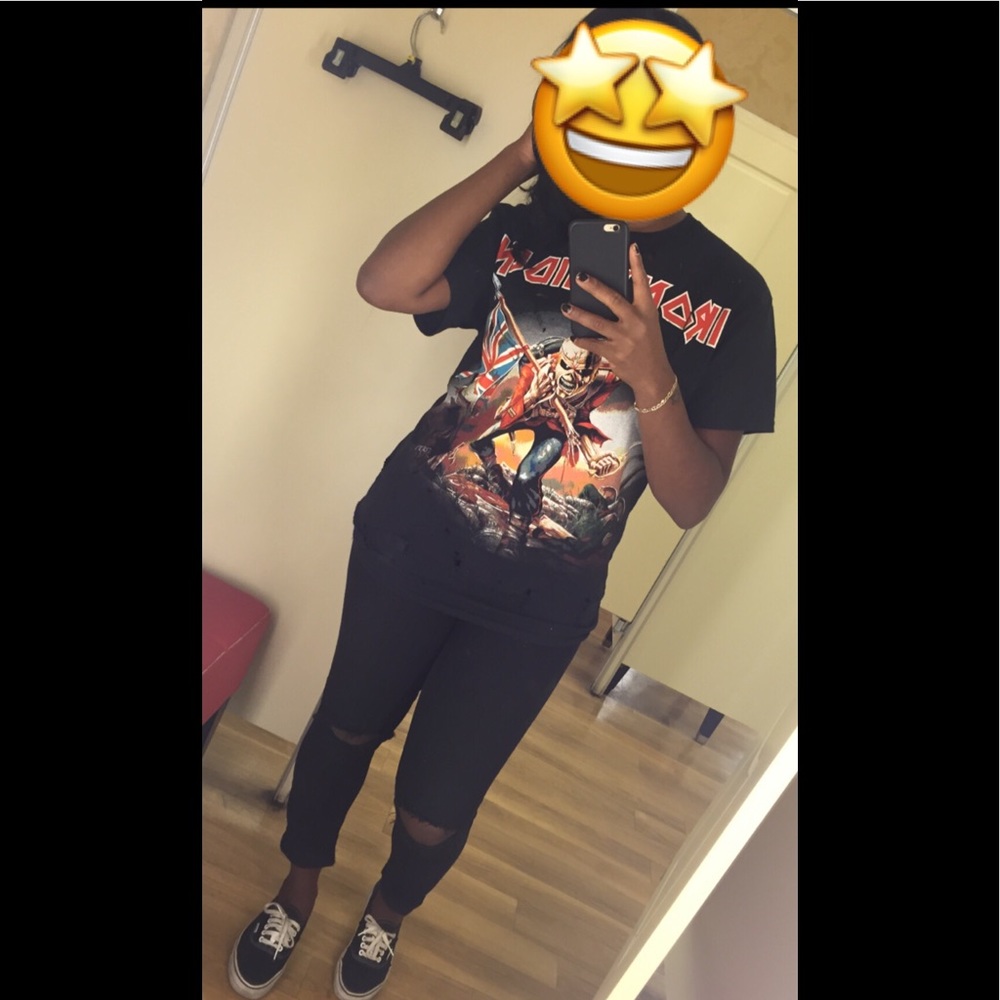 Iron Maiden Distressed T-shirt